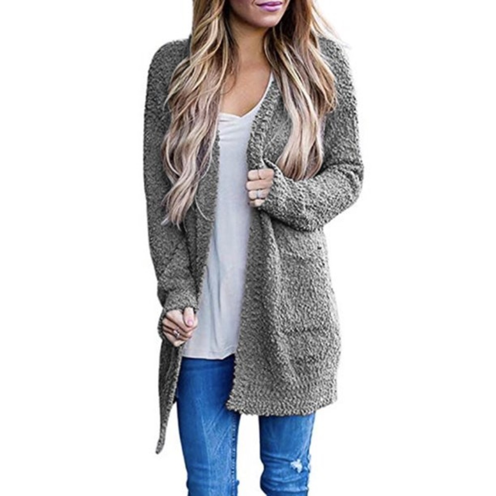 fuzzy soft sexy CARDIGAN - Picture 4 of 5